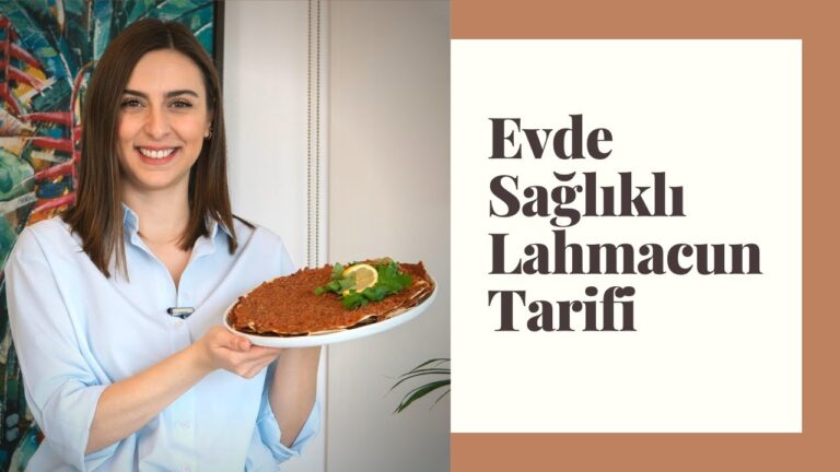 Evde Sağlıklı Lahmacun Tarifi