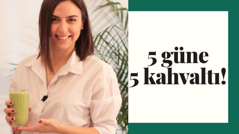 Sağlıklı ve Pratik ! 5 Güne 5 Farklı Kahvaltı Alternatifi